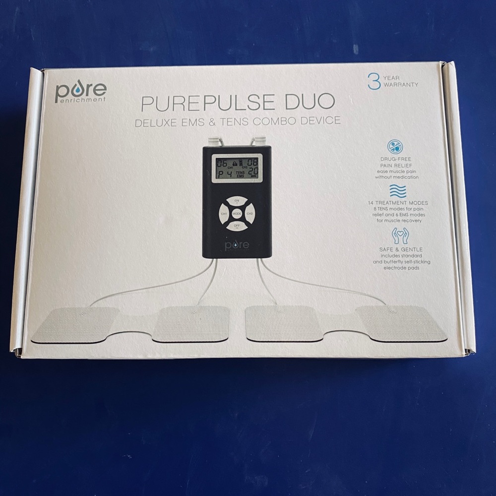 Pure Pulse Duo TENS combo device Electric Stimuli